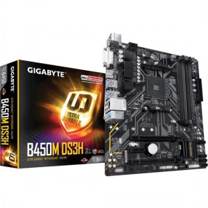  Placa de baza Gigabyte B450M DS3H, Socket AM4